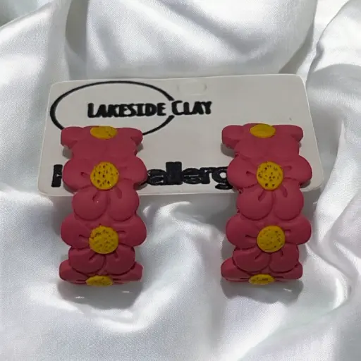 [18-13] Pink Flower Huggies
