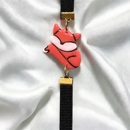 [66-1] Fox Elastic Bookmark