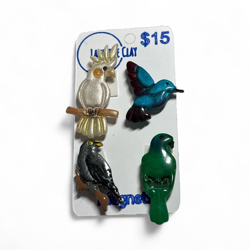 [B-15] Bird Magnet Set