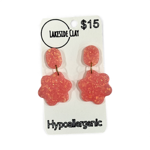 [43-19] Pink Opalescent Flowers