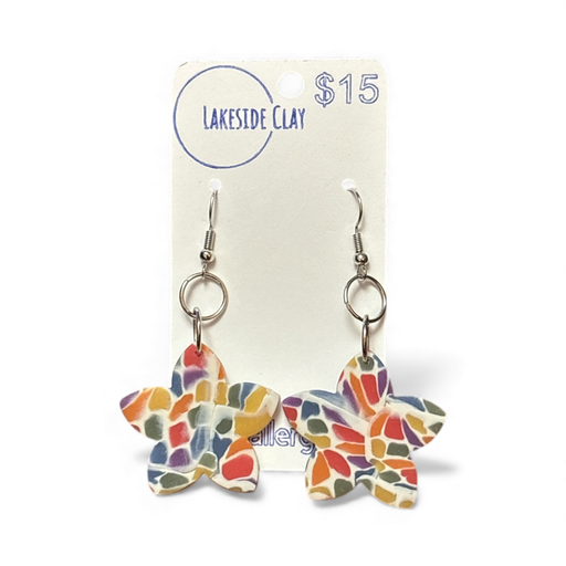 [38-10] Rainbow Mosaic Star Flowers