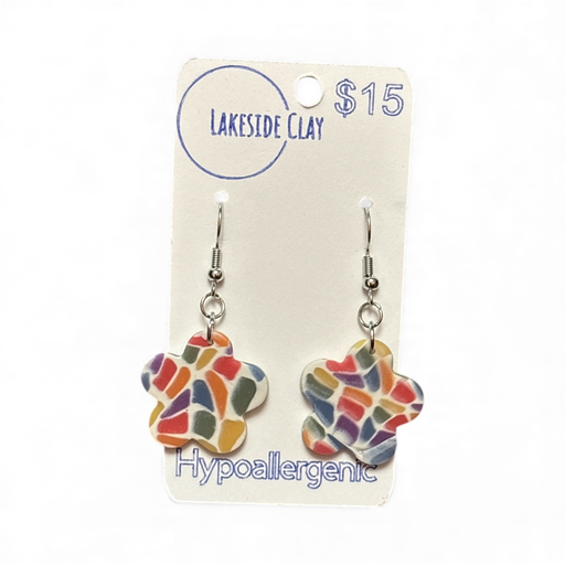 [38-11] Rainbow Mosaic Flowers