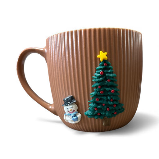 [H-6] Snowman & Tree Mug